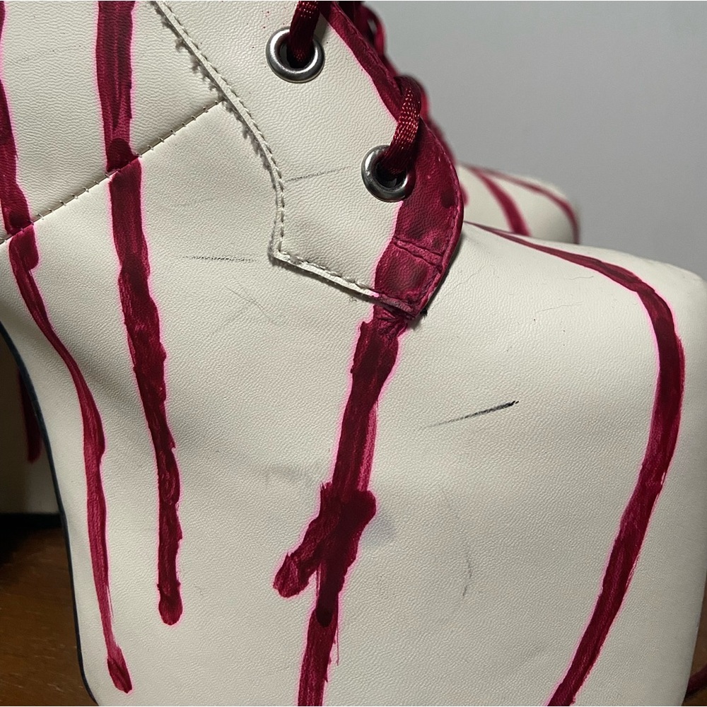 Dolls Kill Blood Drip Boots - Picture 6 of 11